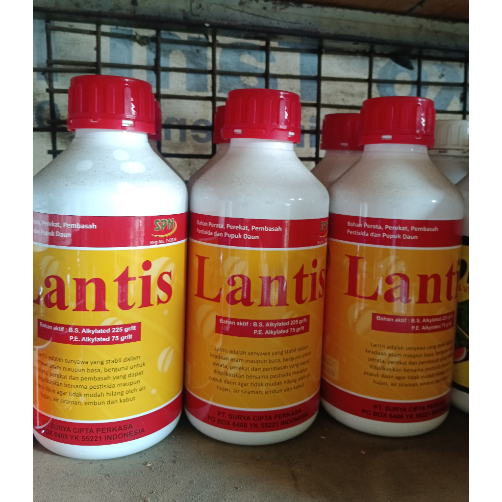 LANTIS 1 Liter Perekat Perata Pestisida Untuk Menembus Jaringan Tanaman