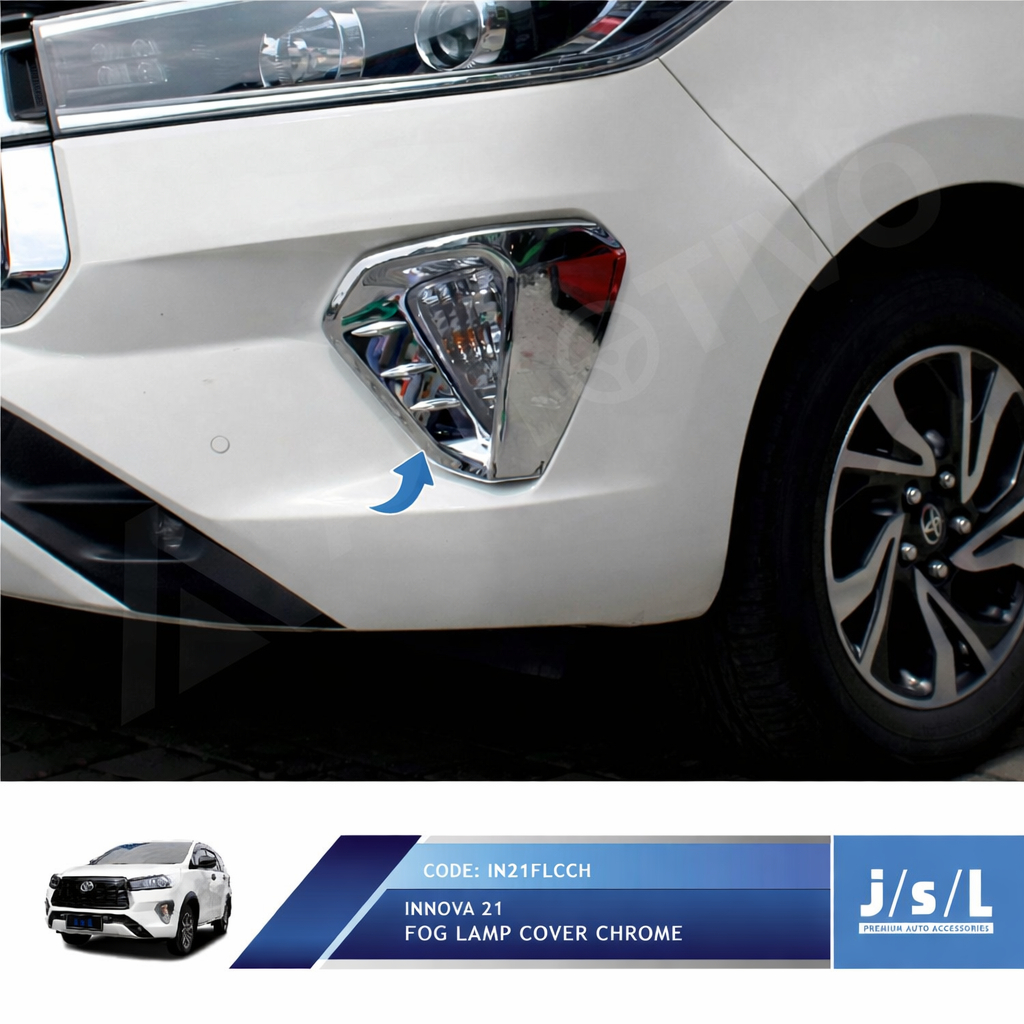 Cover Foglamp Lampu Kabut Innova Reborn 2021–Up Aksesoris Mobil JSL