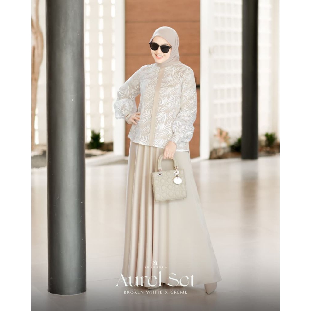 Aurel Set by Shararea / Aurel Set (Blouse & Skirt) by Shararea / Aurel Set Rok by Shararea/ Shararea