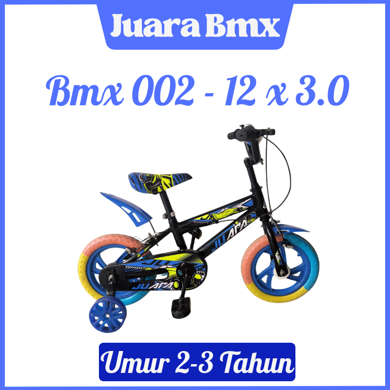 SELIS - Sepeda Juara BMX Ban 12 x 3.0 ( Sepeda Angin / Sepeda BMX FreeStyle / Sepeda Anak BMX )