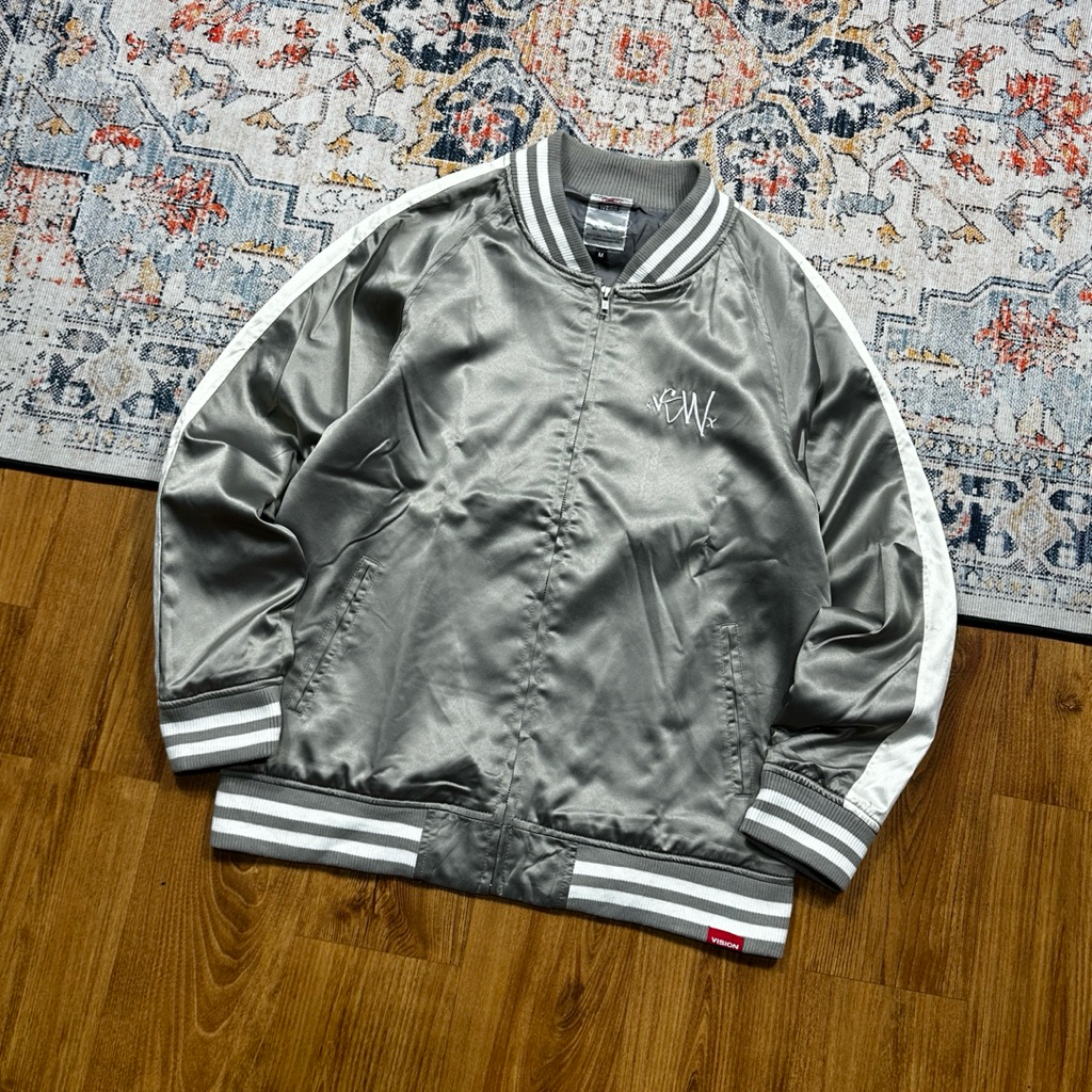 VISION STREET WEAR SATIN JACKET SECOND