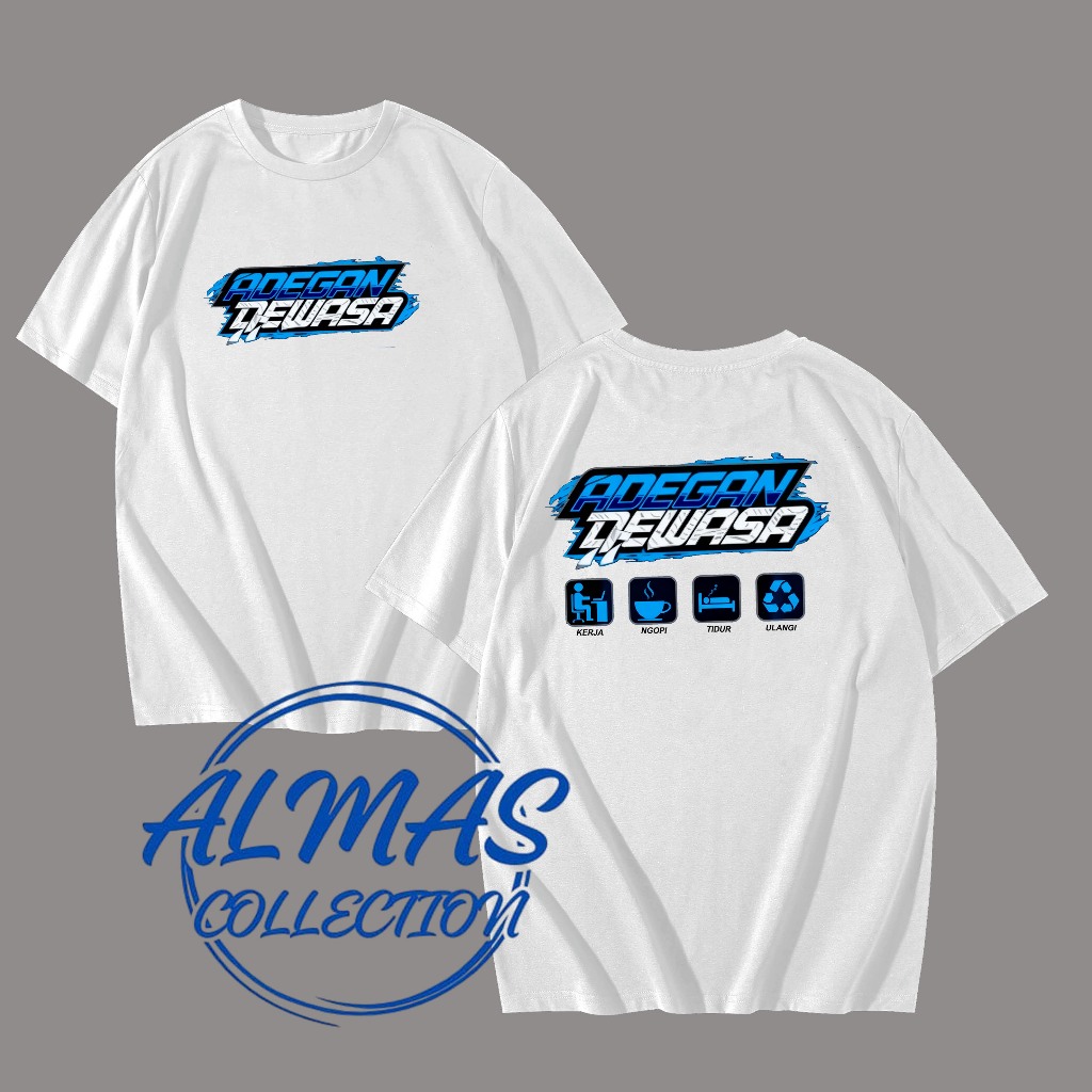 KAOS TSHIRT ADEGAN DEWASA - KAOS CUSTOM SABLON ADEGAN DEWASA KAOS RACING VIRAL TERBARU