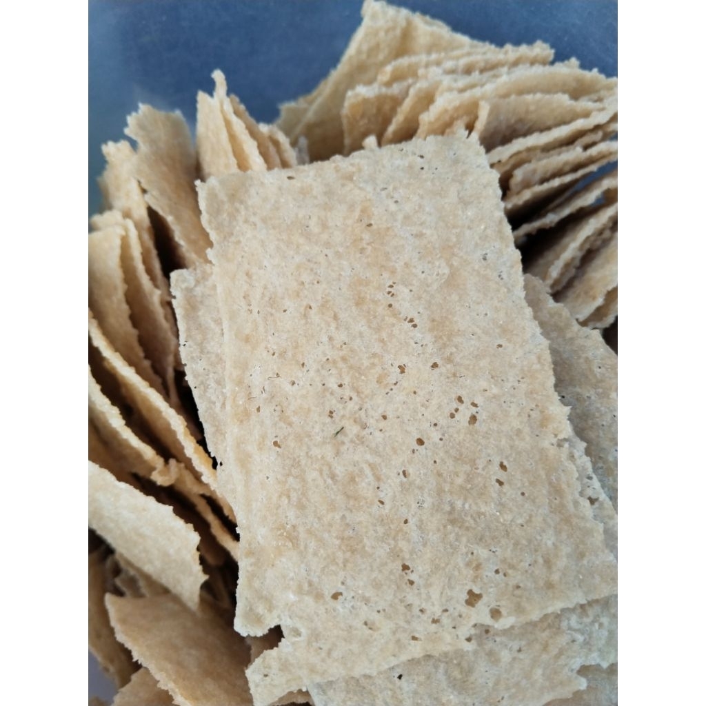 Kerupuk Nasi Gendar Mentah