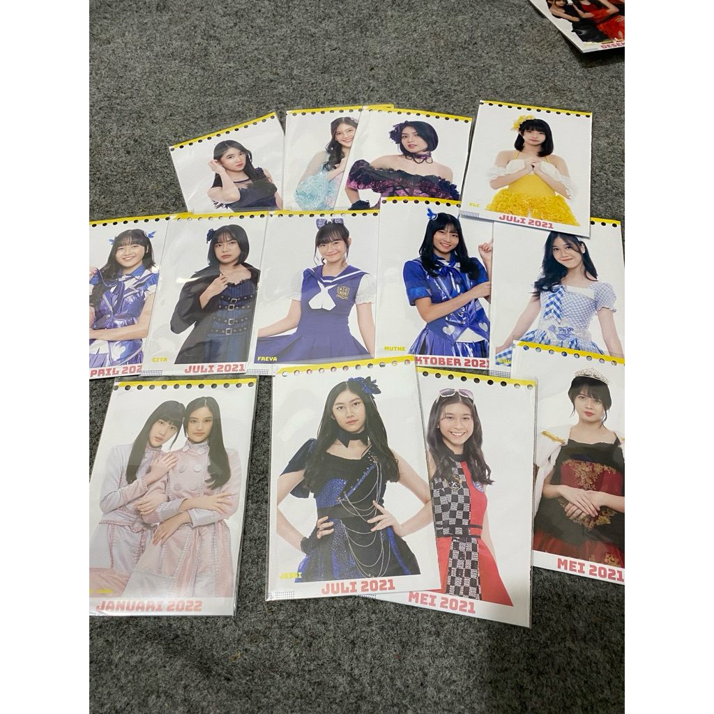 Photopack PP Lembaran JKT48 Kalender 2021 OFC