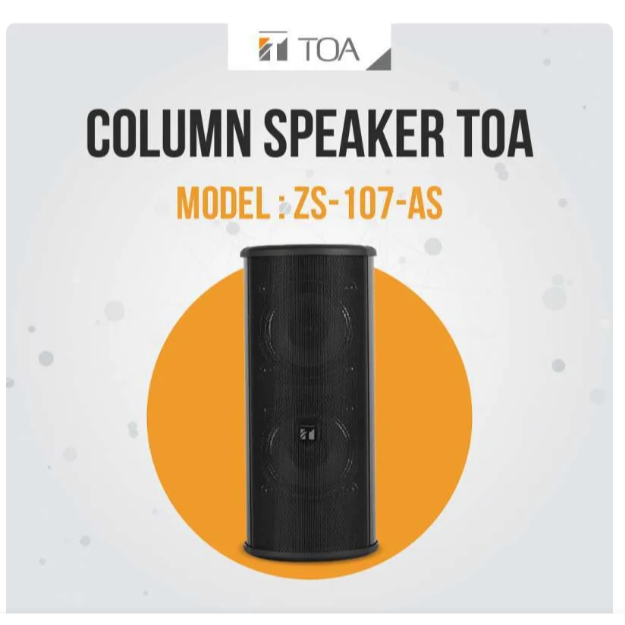 TOA Column Speaker ZS-107 10 Watt Dinding Masjid