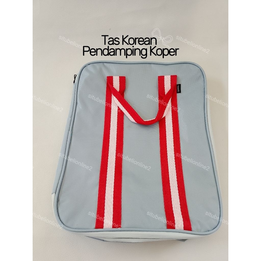 Tas Kanvas BSCXII/ Tas Kanvas Korea Selempang Jinjing / Tas Pendamping Koper