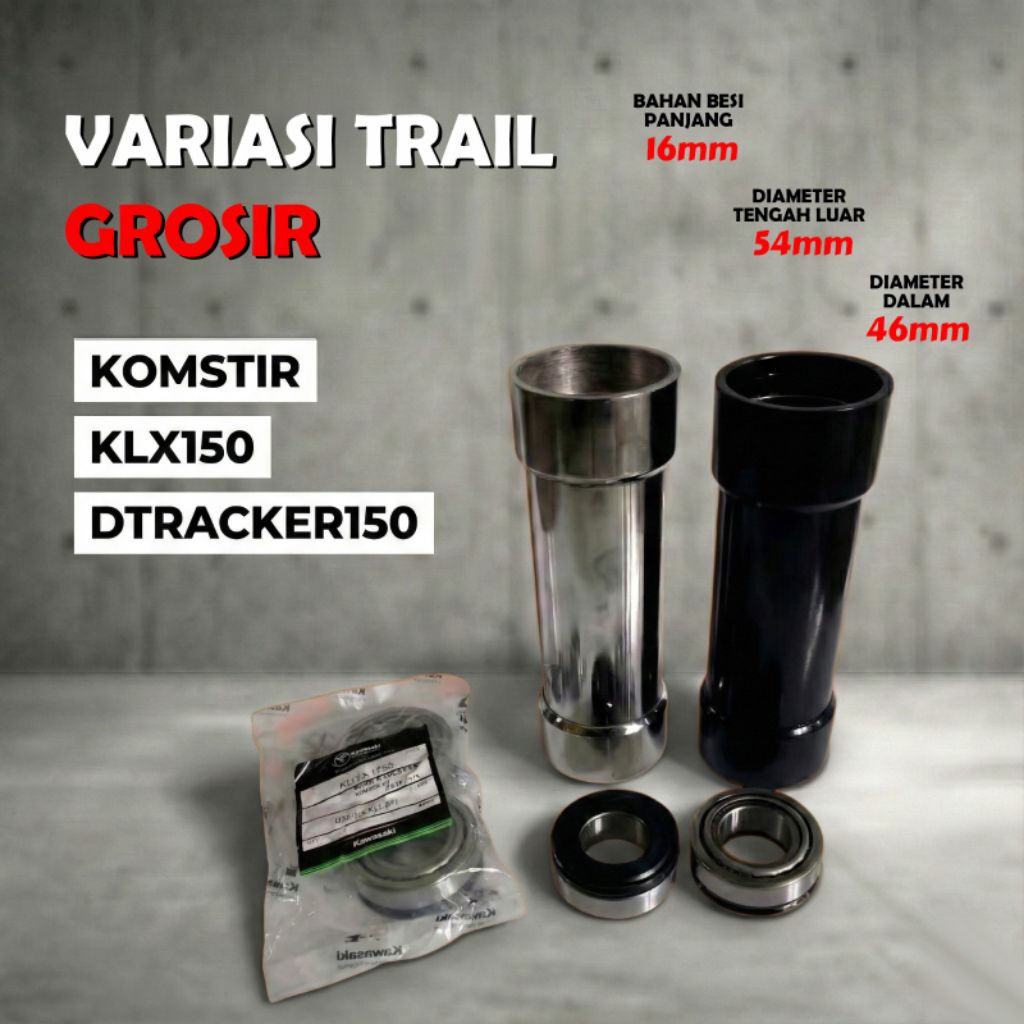 Pipa Rumah Komstir Klx Ubahan Rangka Trail Modif Gtx