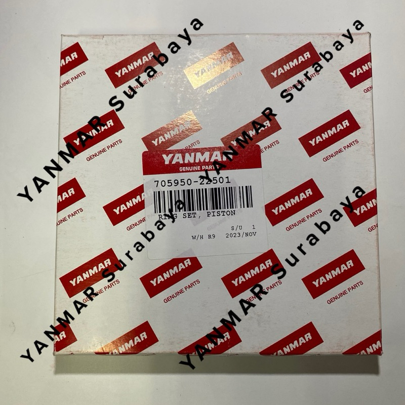 Ring piston Yanmar TF 300 (705950-22501) / Per seker Yanmar TF300. Original