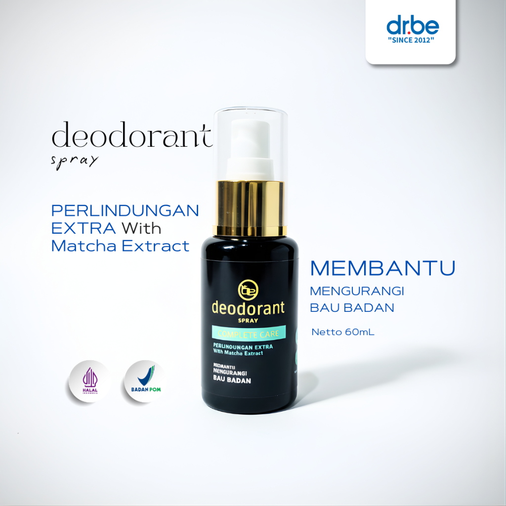 dr be glow - Deodorant Spray - Penghilang bau ketiak 60ml
