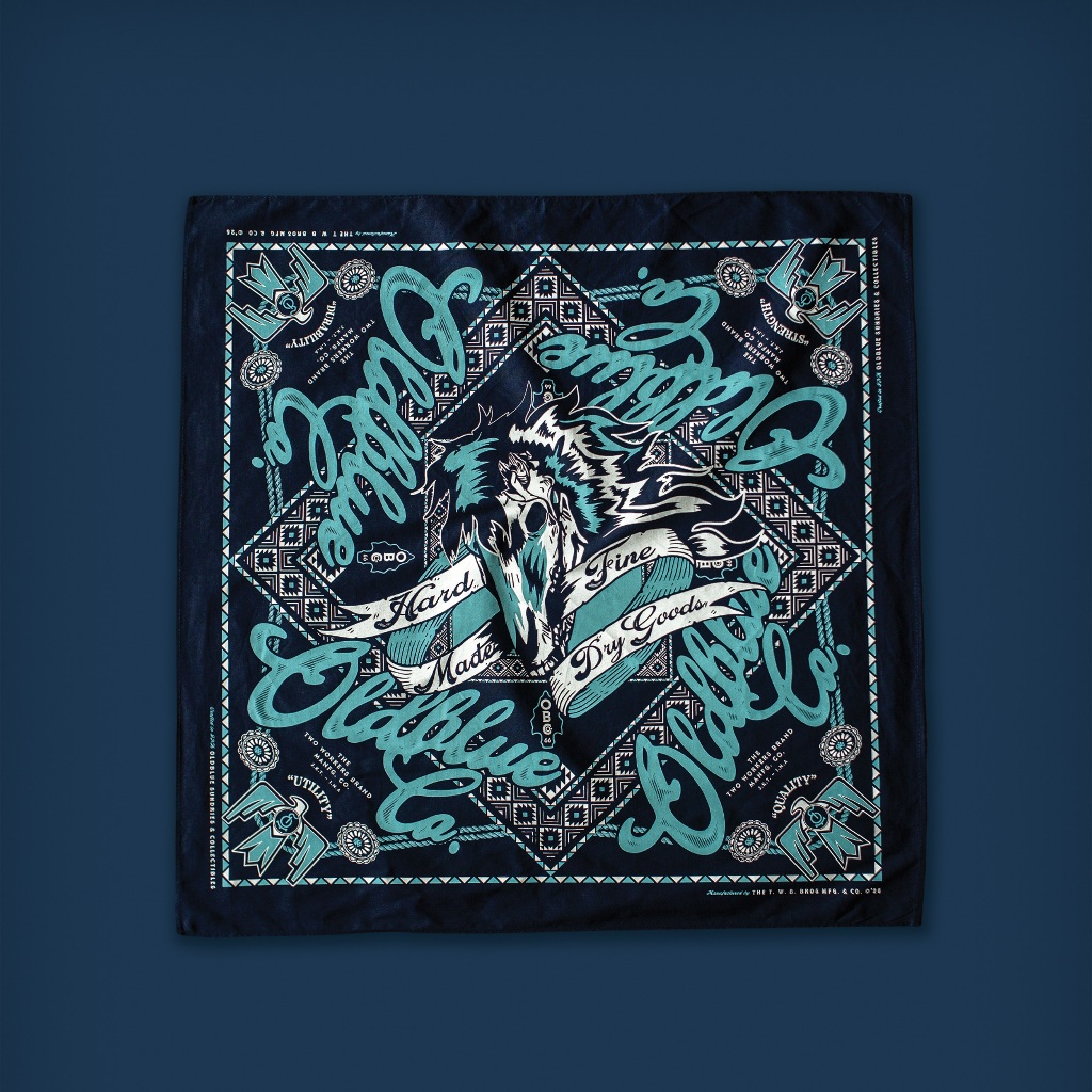 Oldblue Bandana - The Horse Sign