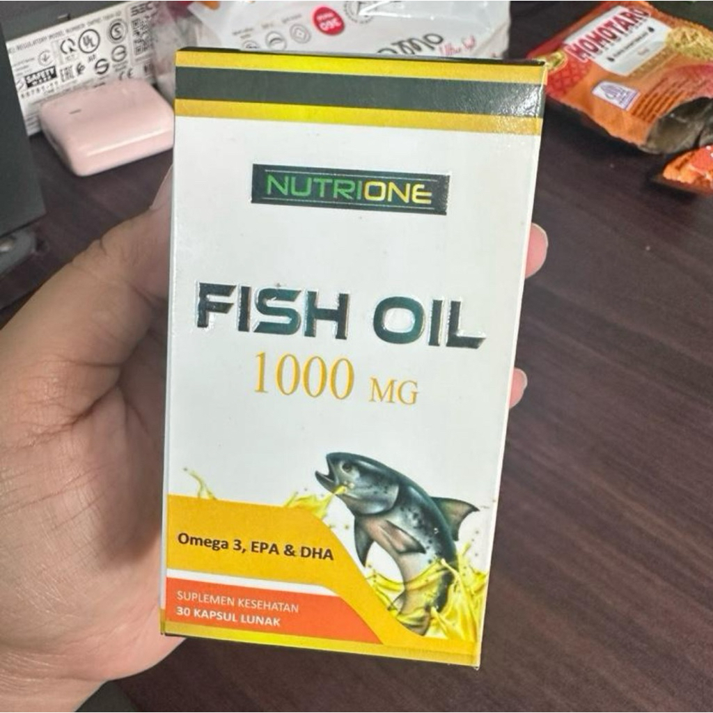 Nutrione Fish Oil Omega 3 EPA dan DHA