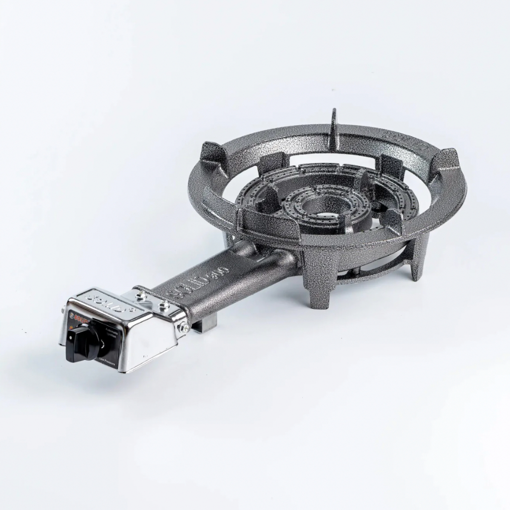 Solid Kompor Gas 1 Tungku S-900 / Kompor Komersil Industri Tekanan Rendah Low Pressure Solid S900