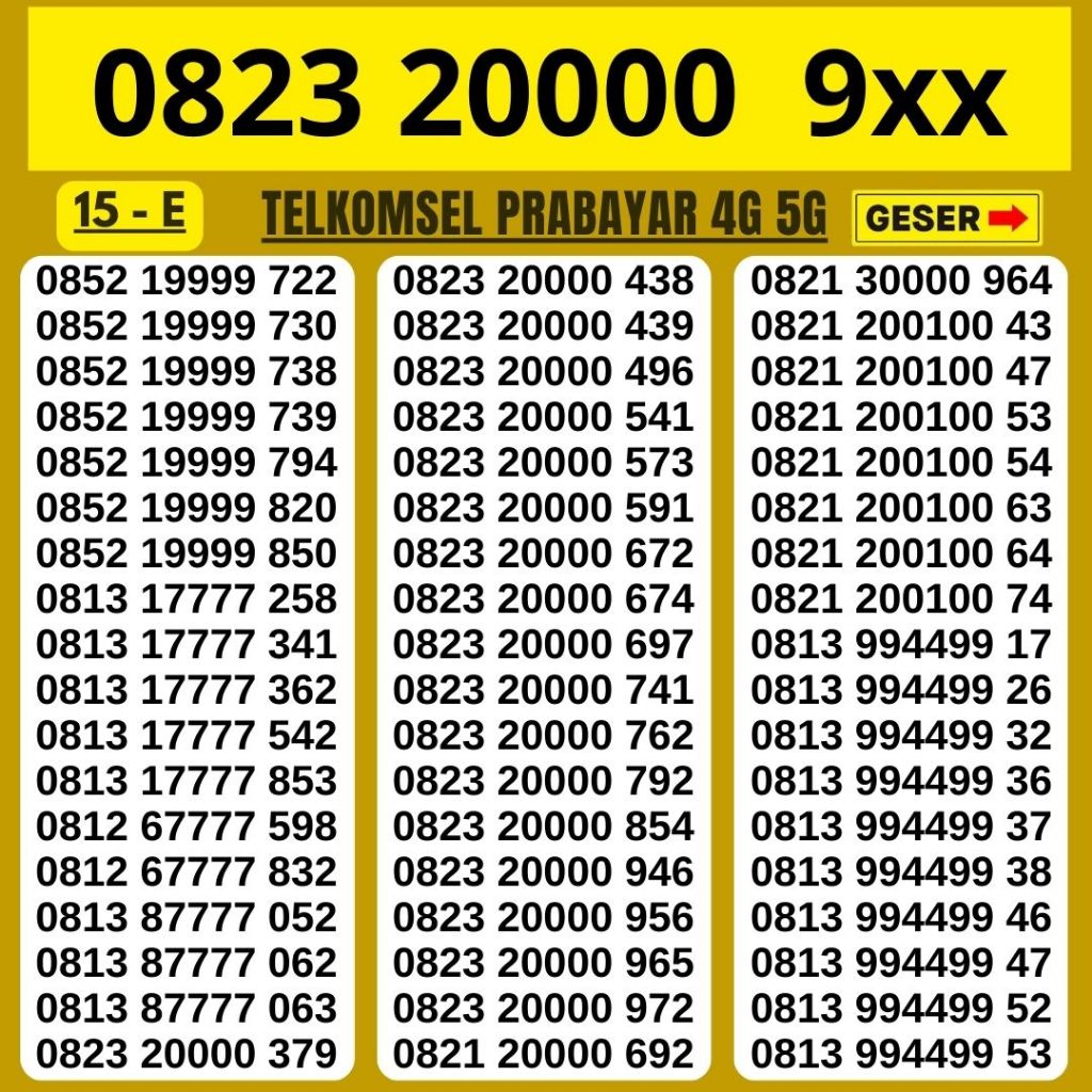 NOMOR CANTIK SIMPATI 4G 5G TELKOMSEL NOCAN SIMPATI NOMER SIMPATI 150an KARTU PERDANA SIMPATI 11angka