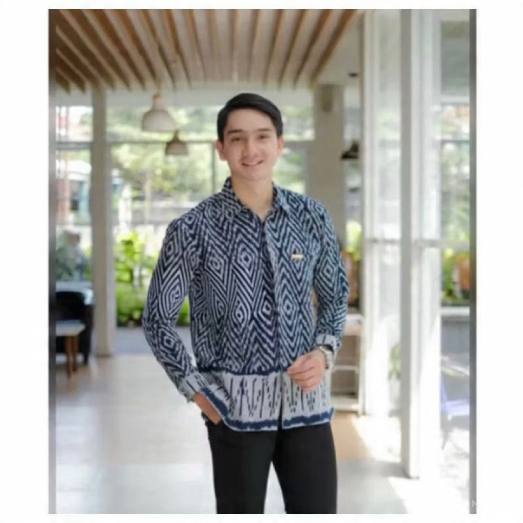 Baju tenun troso kemeja tenun kemeja pria baju couple