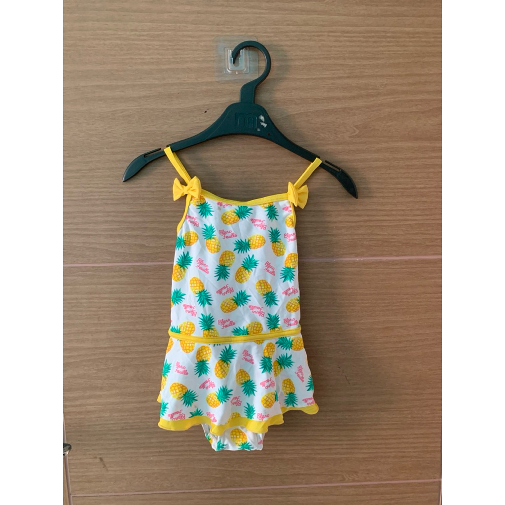 1-3 (Y) Swimsuit Baju Renang Nanas Anak Perempuan