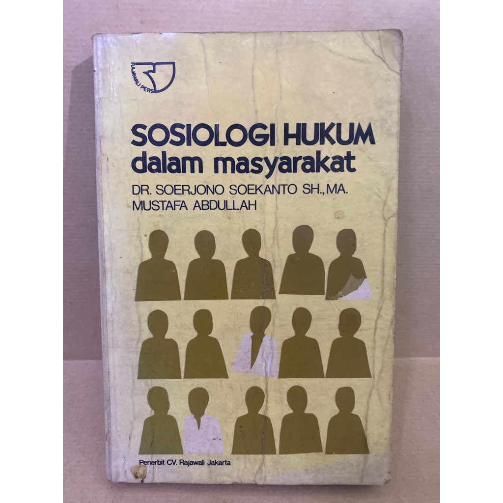 Buku Original SOSIOLOGI HUKUM DALAM MASYARAKAT -  DR.  SOERJONO SOEKANTO SH.,MA