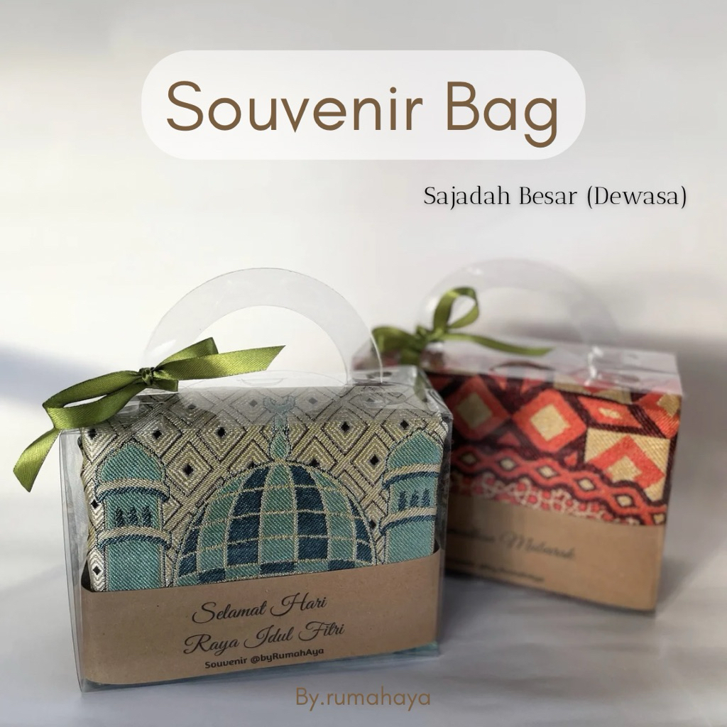 Souvenir Bag Sajadah | Gift Sajadah | Hampers Sajadah