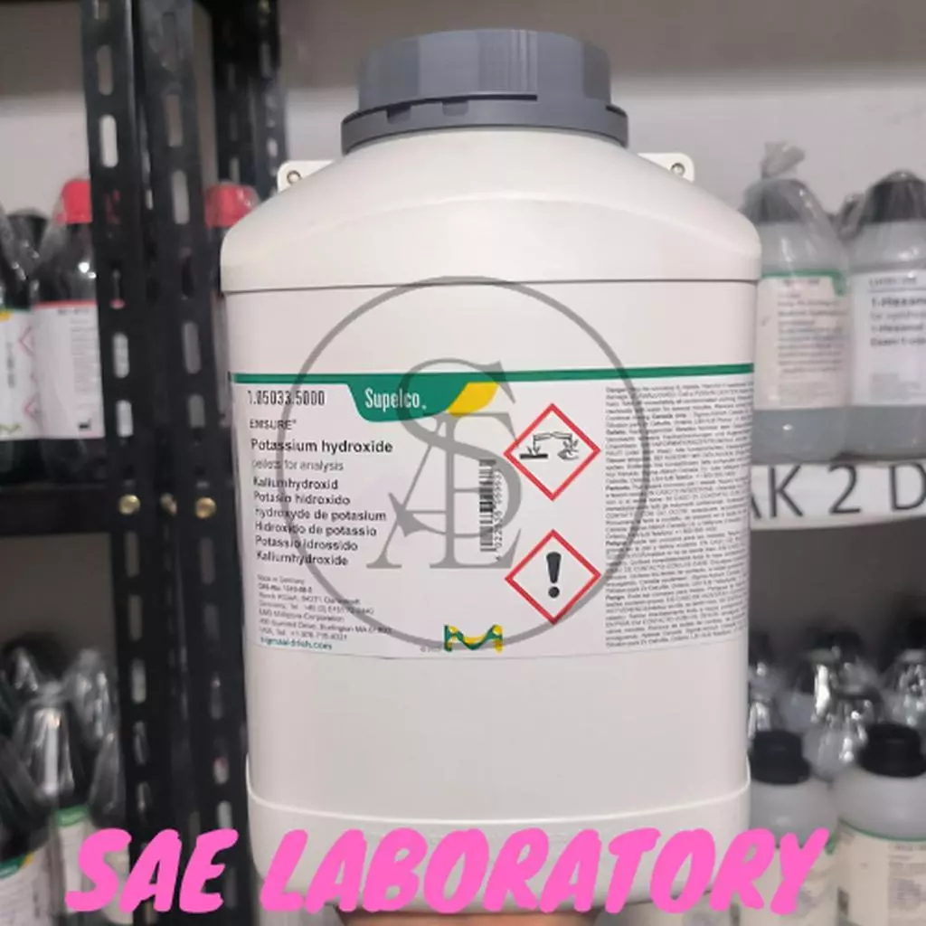 POTASSIUM HYDROXIDE / KALIUM HIDROKSIDA MERCK 1.05033.5000 MERCK 105033 5KG