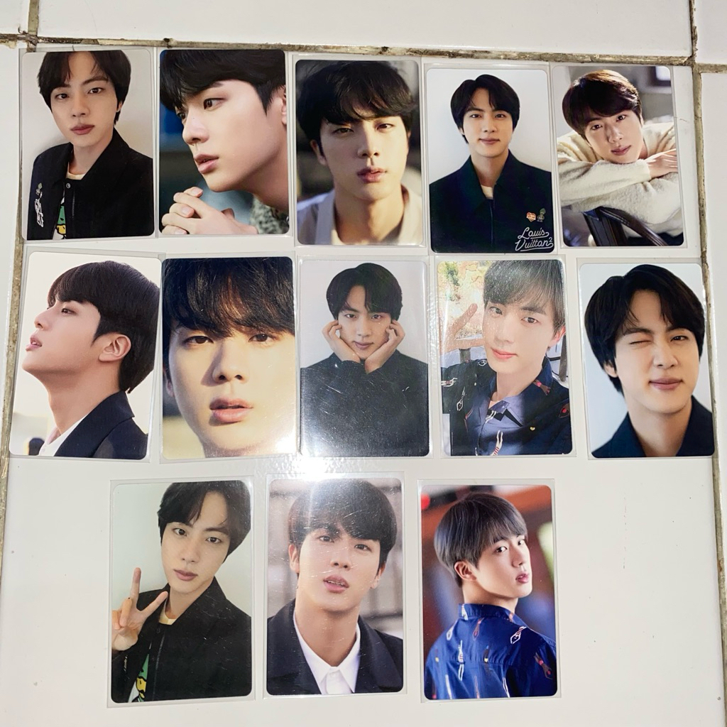 PHOTOCARD ORI BTS JIN DICON 2021