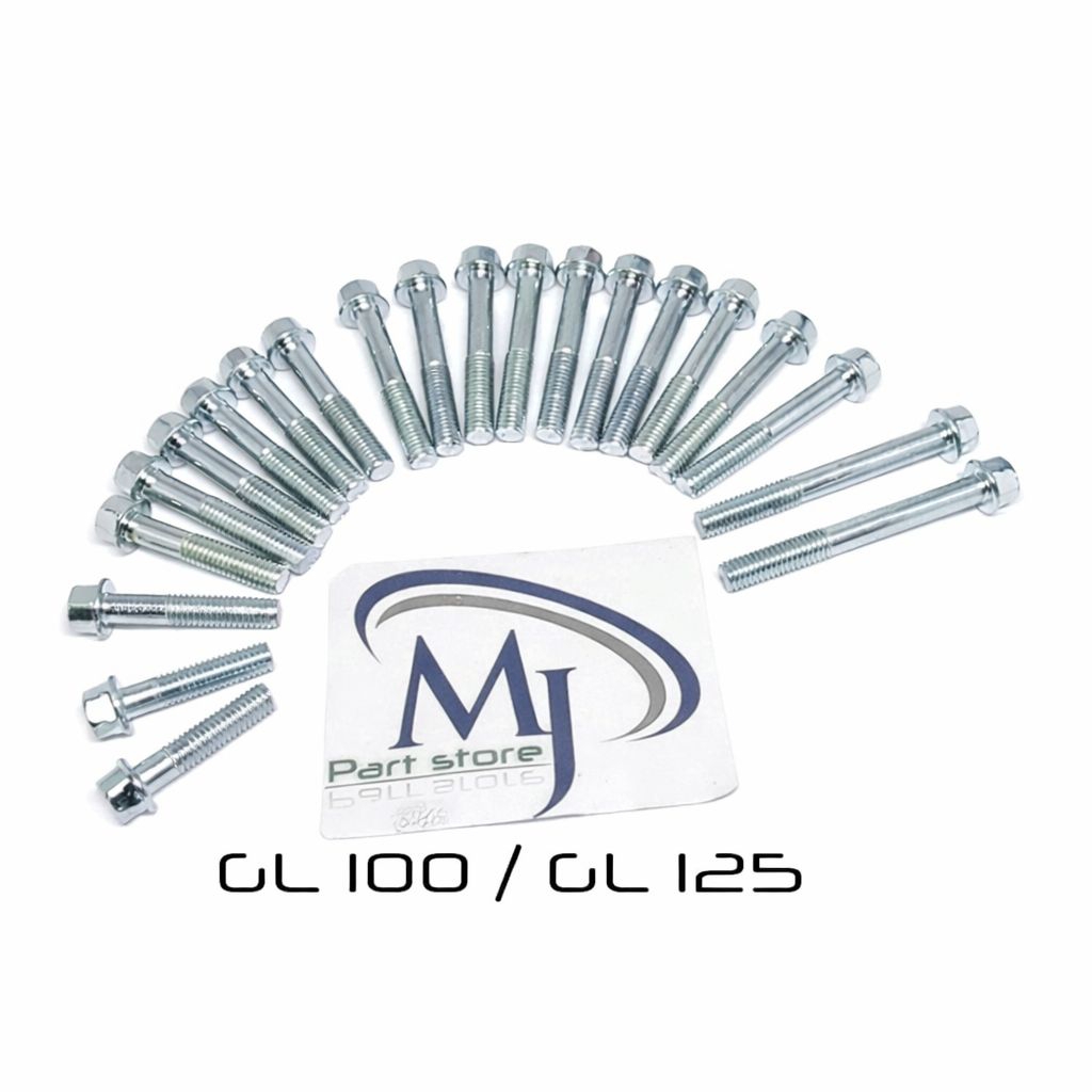 SET BAUD BAUT BLOK MESIN GL 100 GL 125