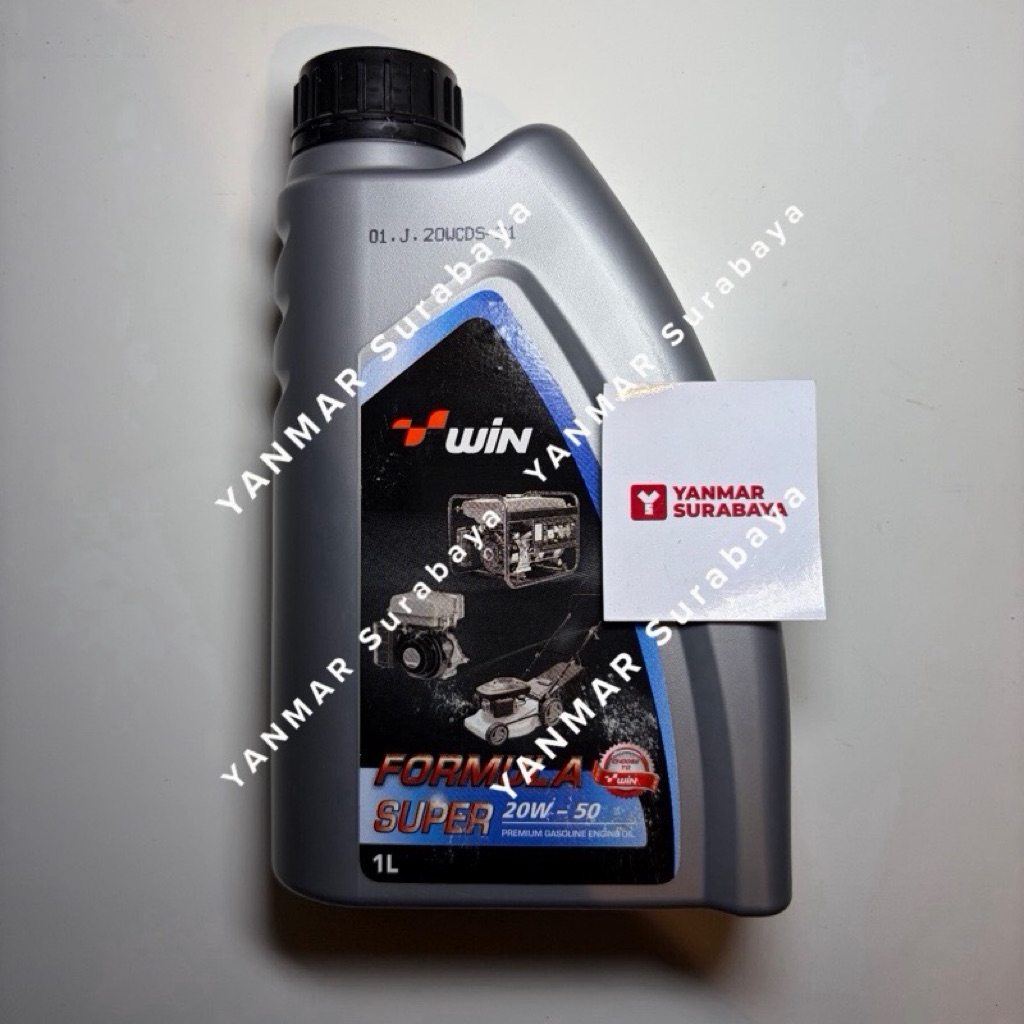 Oli WIN Formula Super 1 Liter 4Tak Bensin SAE 20W-50 Original