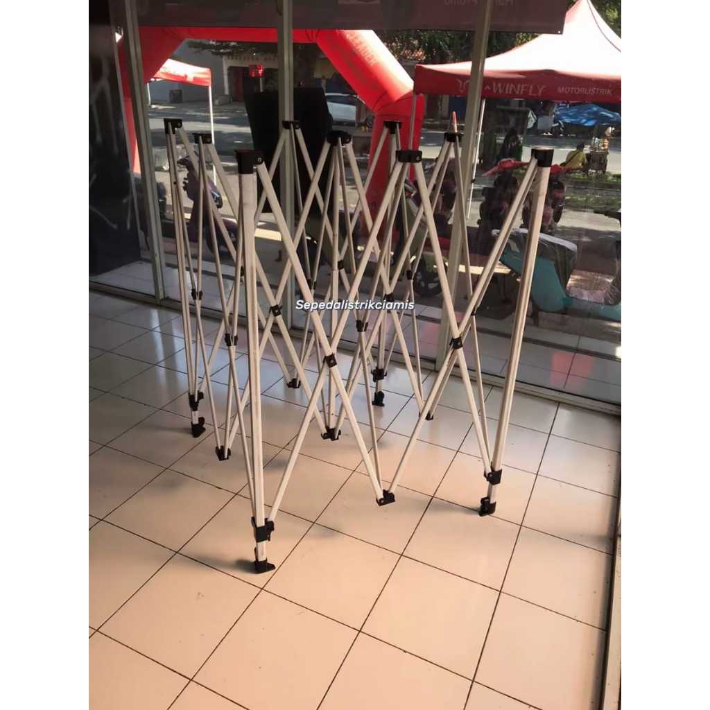 Kerangka Tenda Lipat 3x3