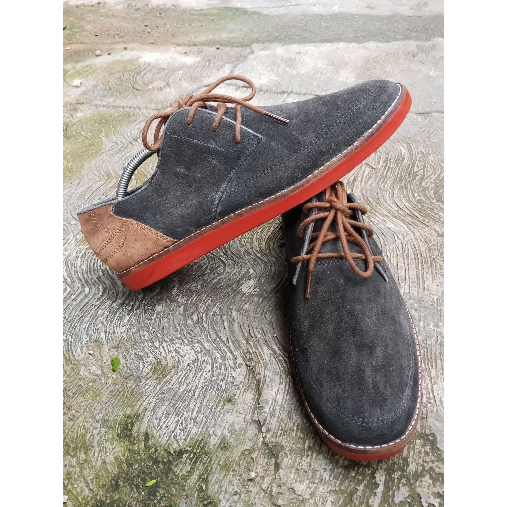 sepatu Fred Perry luxury classic sz 43 44 kulit suede