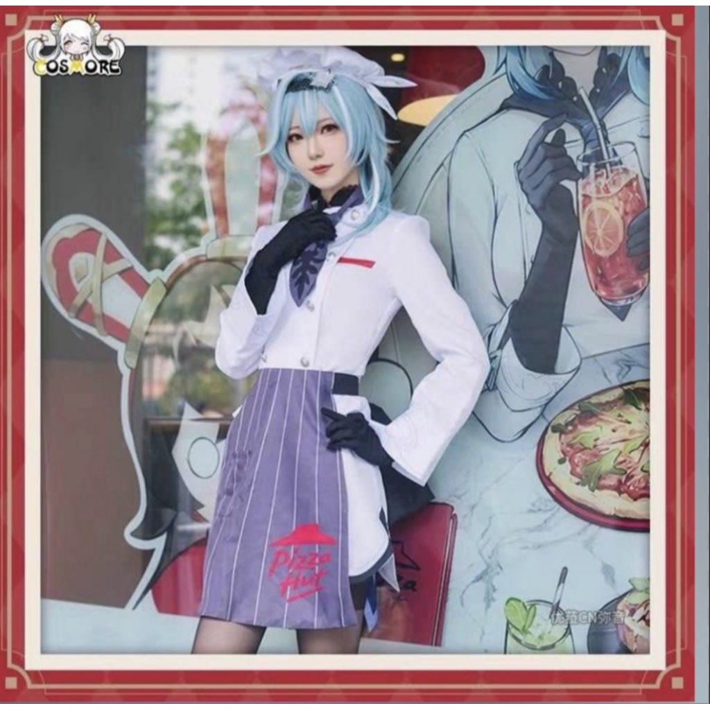EULA PIZZA HUT COSSKY COSPLAY M
