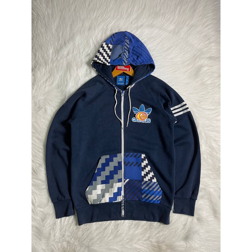 zip hoodie tiga garis second (3721) - Hoodie second - hoodie second branded - Jaket Second - Jaket S