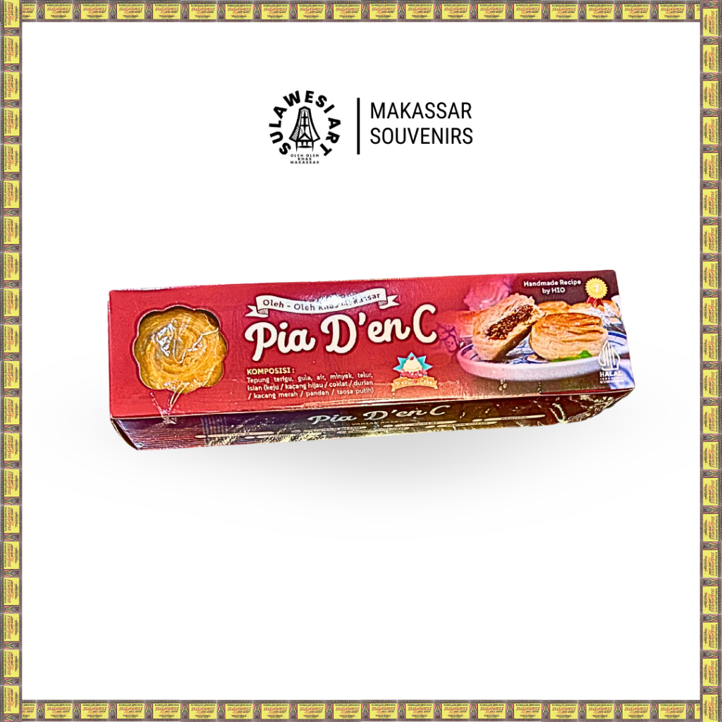 Kue Pia Den'C – Oleh-Oleh Khas Makassar