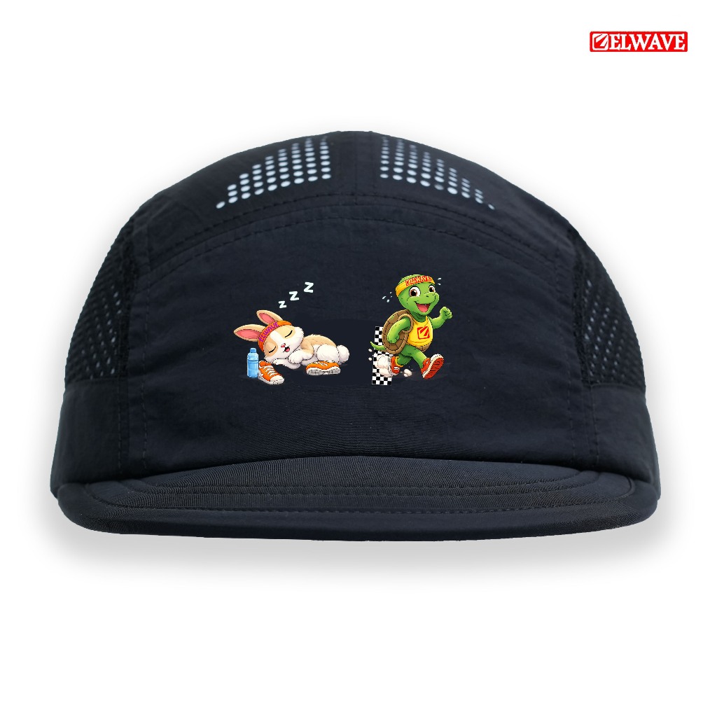 Elwave Topi Lari - Topi Sepeda Turtle Spirit