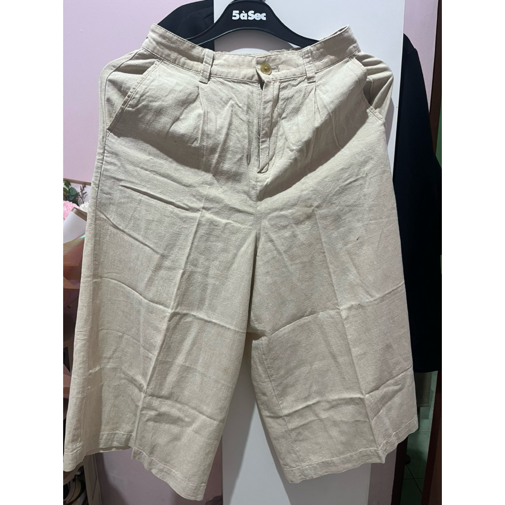 PRELOVED Uniqlo Kulot Coklat