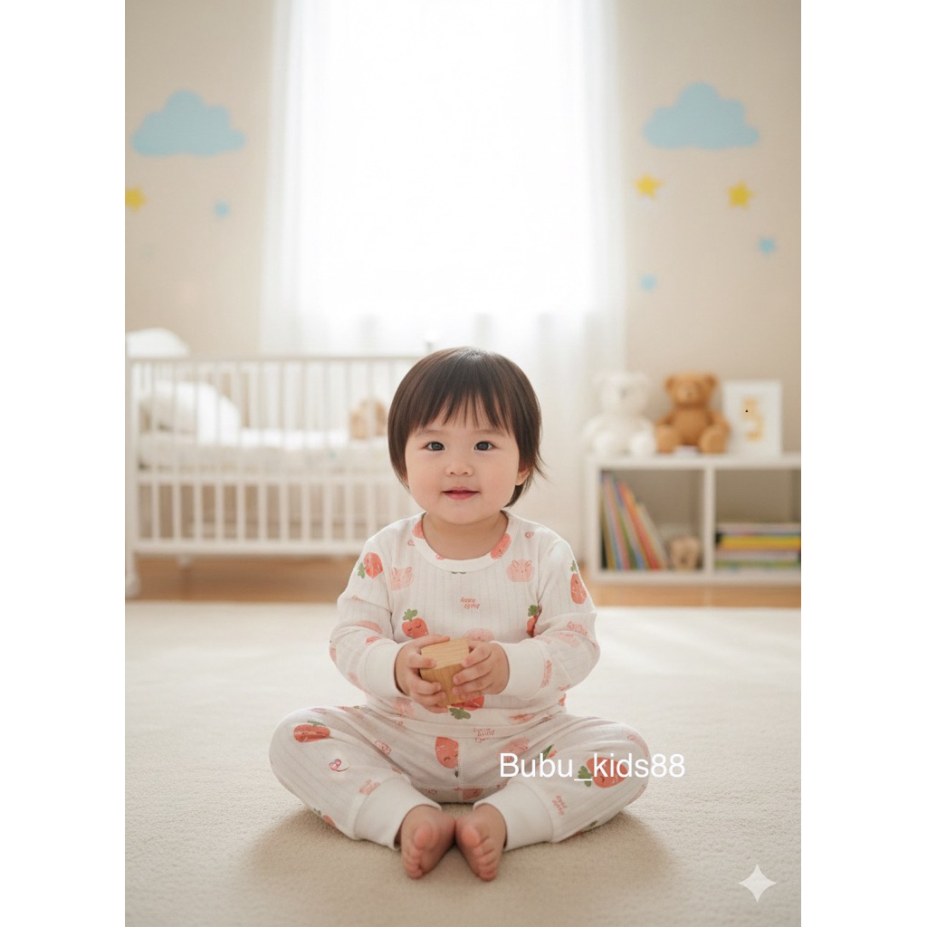 PIYAMA TENCEL ANAK / PP TENCEL / SETELAN TENCEL ANAK