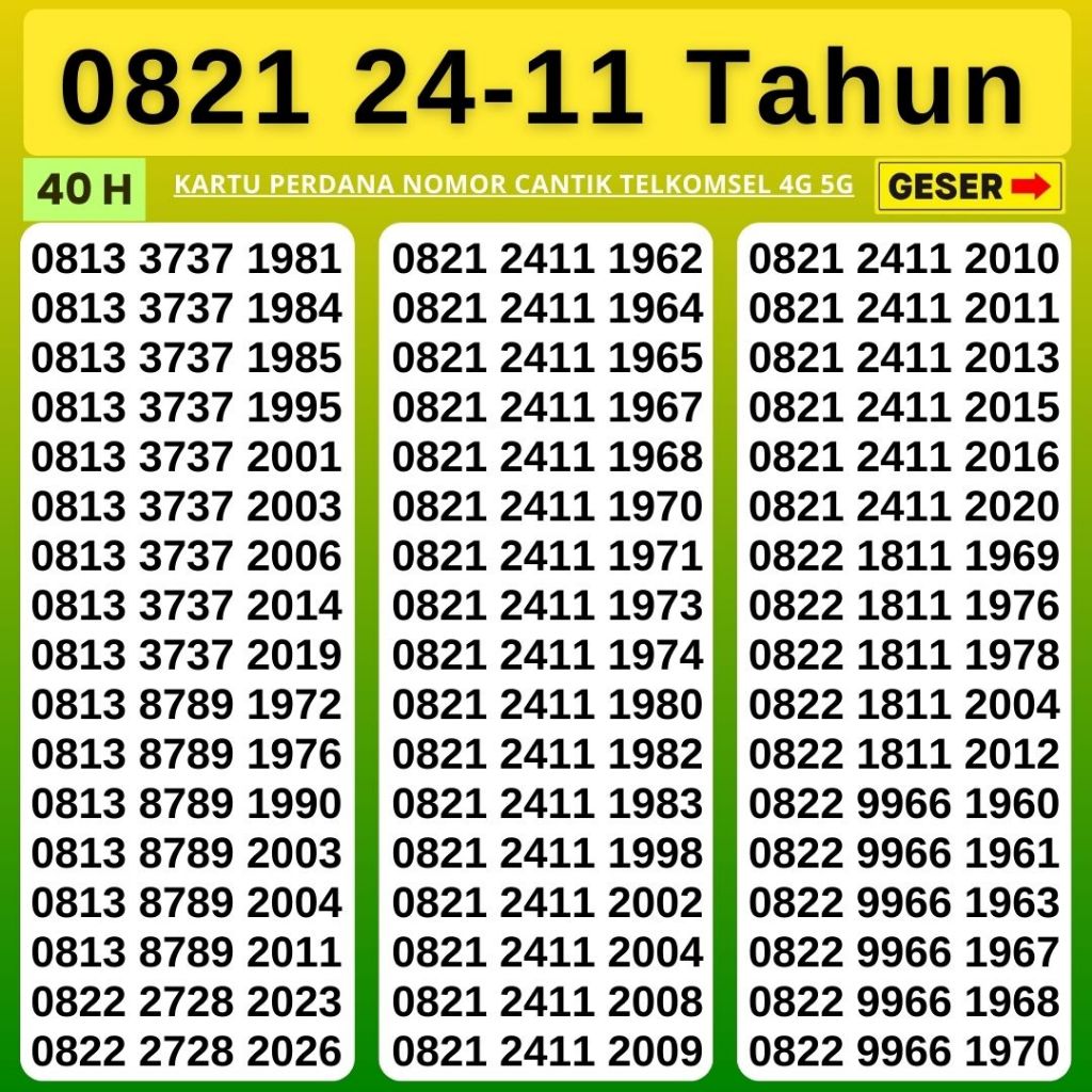 SIMPATI Kartu Perdana Baru 4G 5G Chip 3in1 No Can Simpati Cantik Garansi 1 Bulan NOMOR CANTIK SIMPAT