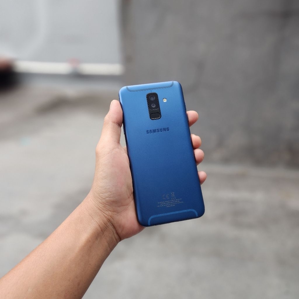 SAMSUNG A6 PLUS RESMI SEIN 4/32 GB MINUS LCD