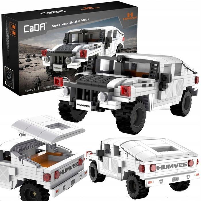 Double E CaDA Bricks Mainan Balok Humvee 328 Pcs C55022W