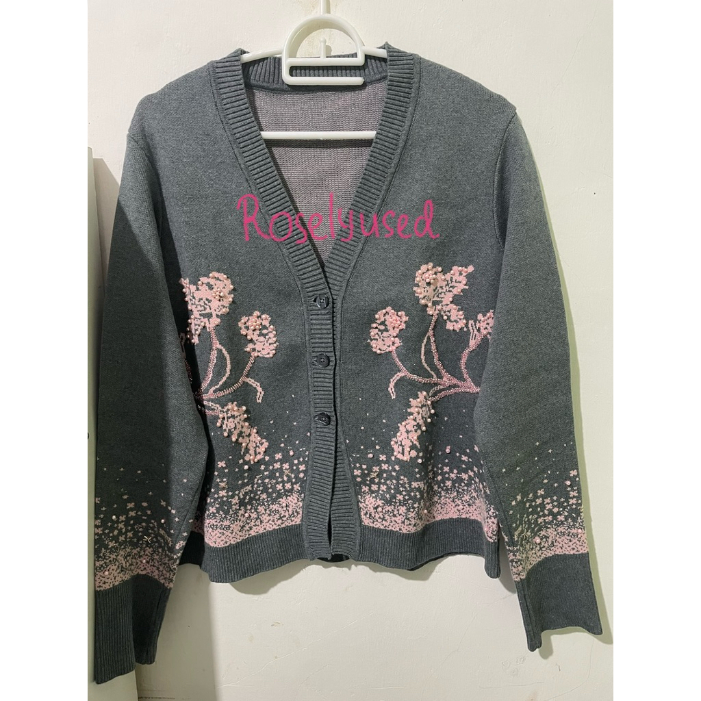 Preloved claude marvin cardigan