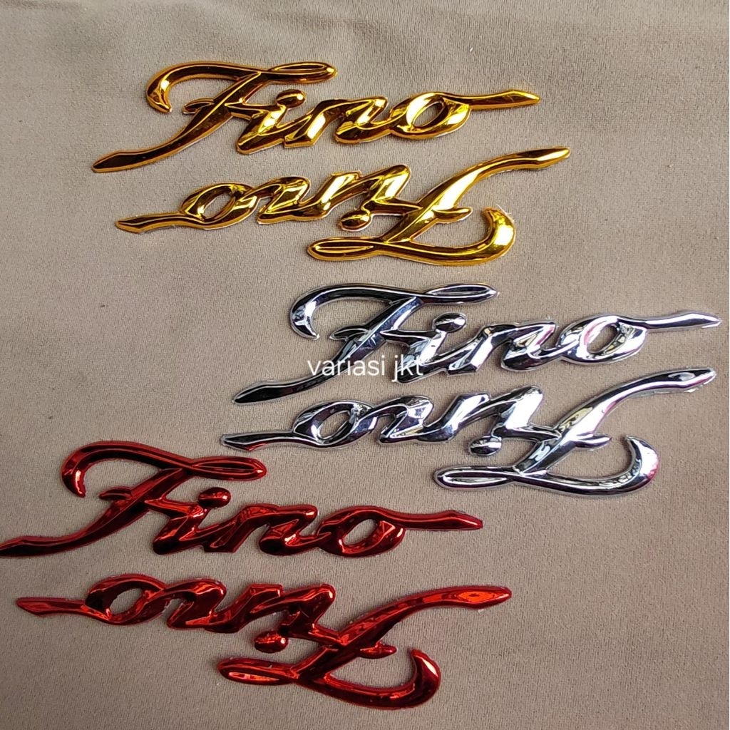 EMBLEM YAMAHA FINO 125 / FINO GRANDE TIMBUL 3D