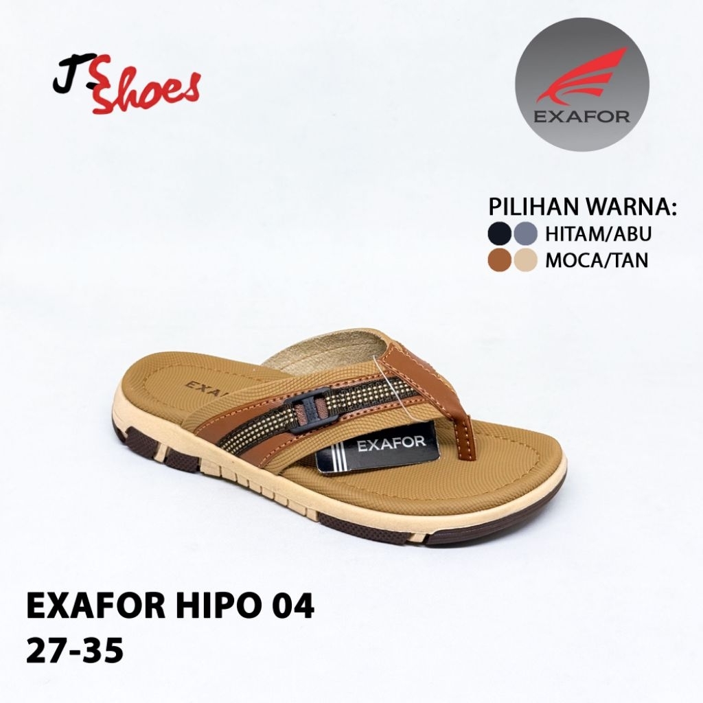 EXAFOR HIPO 04 - SANDAL JEPIT CASUAL ANAK COWOK MERK EXAFOR ORIGINAL