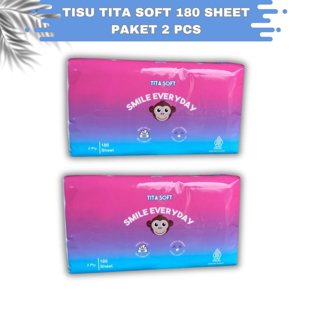 TISU TITASOFT 180 SHEET PAKET 2 PCS