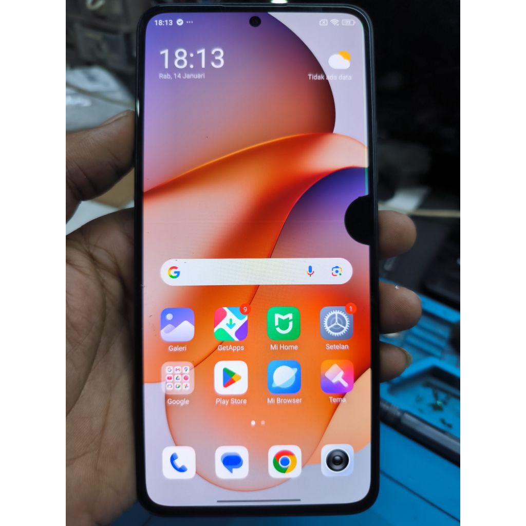 LCD XIAOMI MI 13T  ORIGINAL COPOTAN MINUS RINGAN