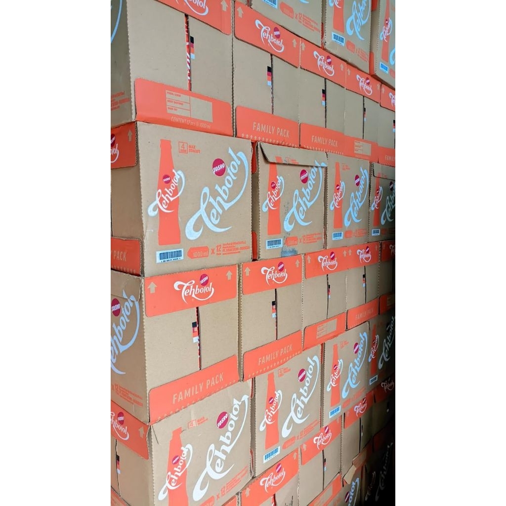 Teh botol Sosro 1L 2 dus