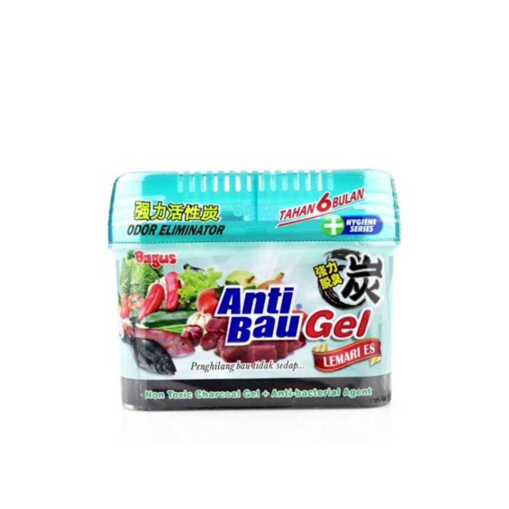 bagus pengharum kulkas anti bau gel lemari es 180g