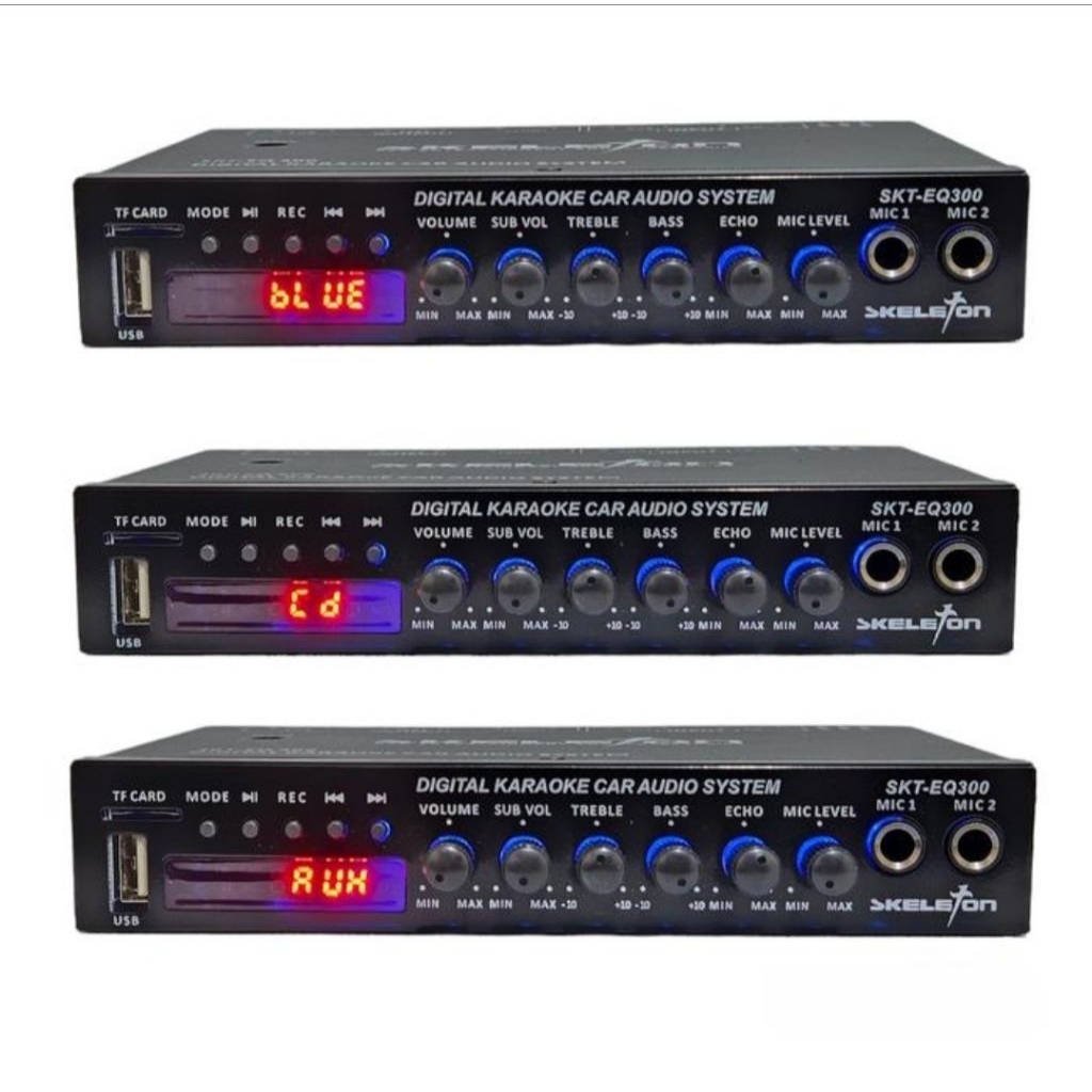 Equalizer Parametrik Preamp Karaoke USB BLUETOOTH SKT-EQ300