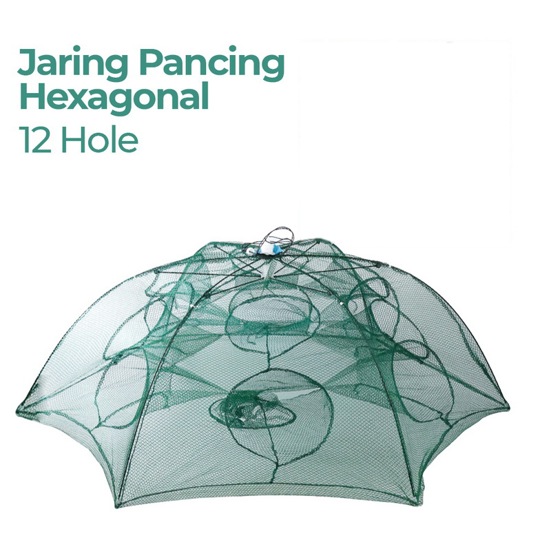 Perangkap ikan 12 lubang/perangkap kepiting,lobster dan udang