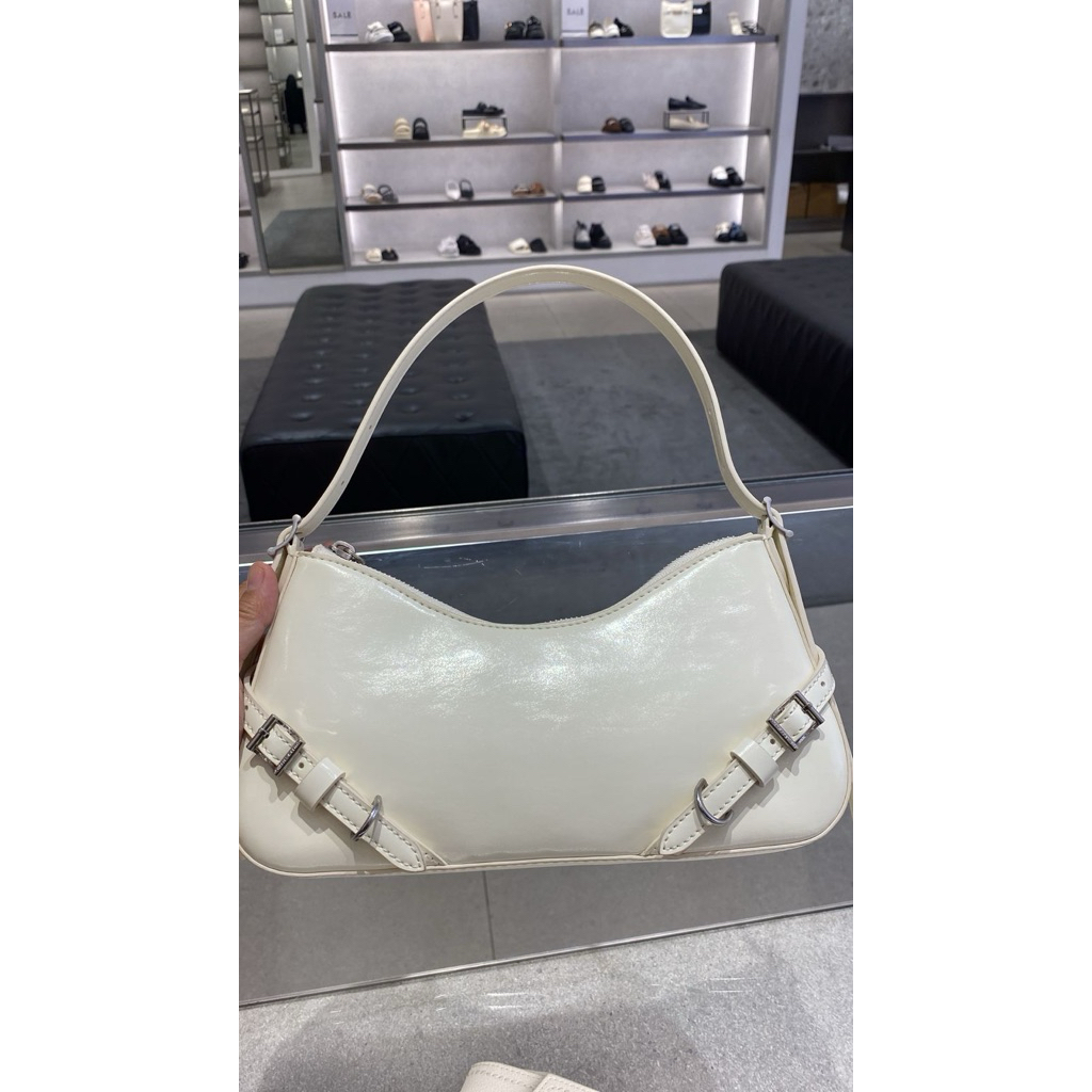 Charles n Keith Tas Bahu Putih