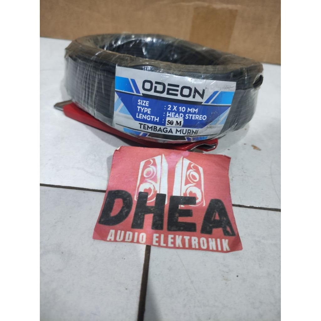 Kabel Head Stereo Odeon Kabel Head Heat L-2B2AT Microphone Kecil isi 3 Roll 100meter Original Kabel 