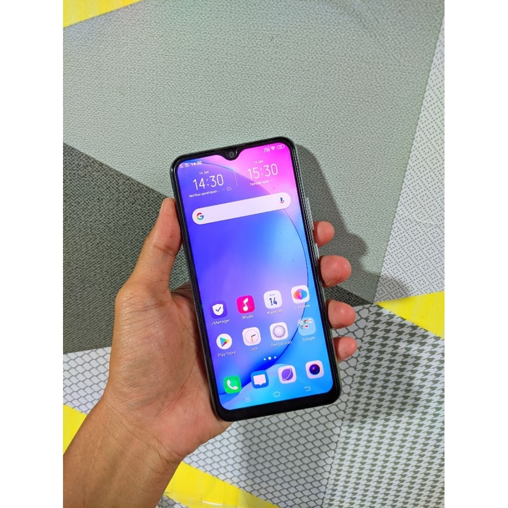VIVO Y17 REFURBIS RAM 8GB/256GB SECOND MURAH BERGARANSI