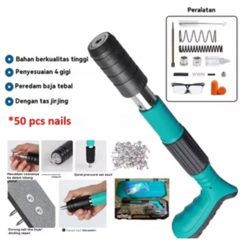 Pistol Paku Beton Nail Gun Rivet Ramset