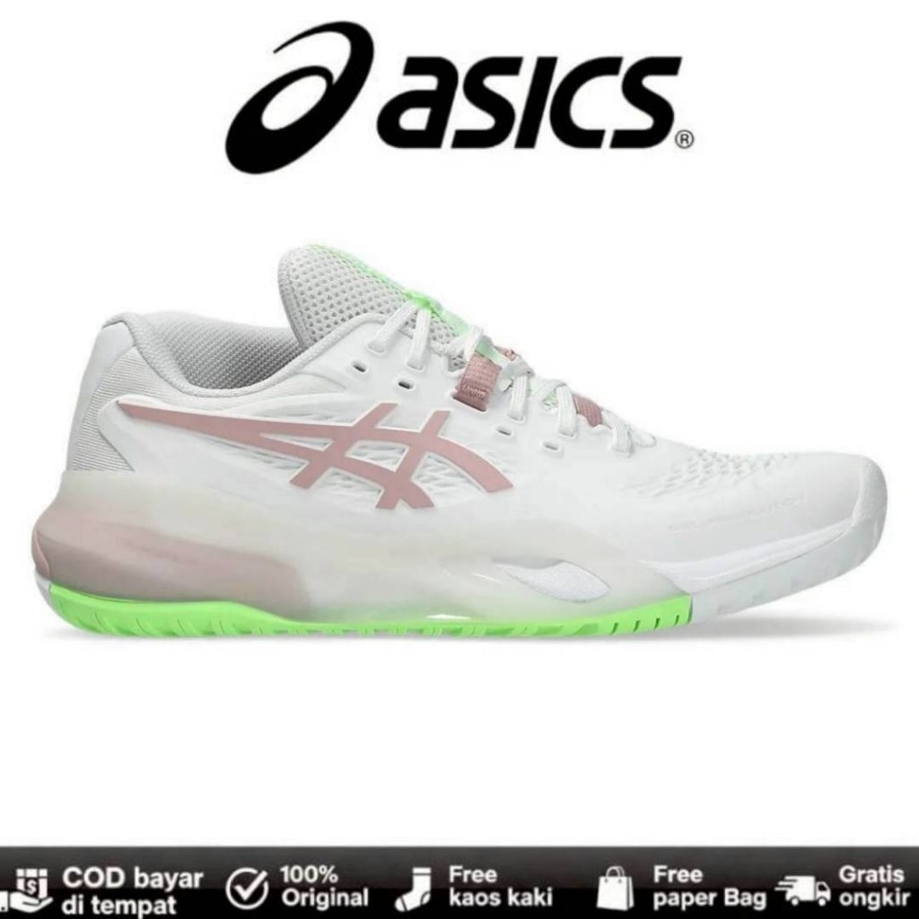 Sepatu Series Tenis GEL-RESOLUTION X Padel WHITE MORGANITE
